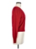 J.Crew Collection 100% Cashmere Red Cashmere Pullover Sweater Size M - photo 4