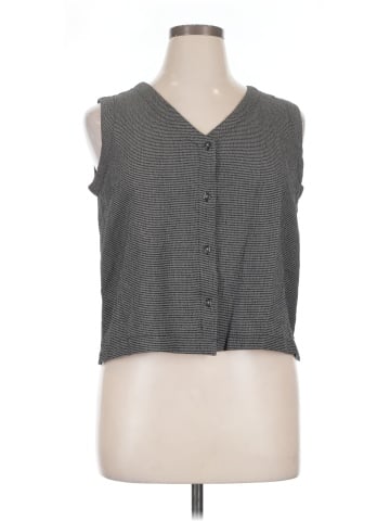 Style&Co Sleeveless Button-Down Shirt (view 1)