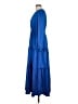 Unbranded 100% Polyester Blue Casual Dress Size L - photo 5