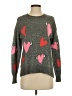 Lou & Grey Hearts Gray Pullover Sweater Size S - photo 1