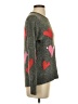 Lou & Grey Hearts Gray Pullover Sweater Size S - photo 4