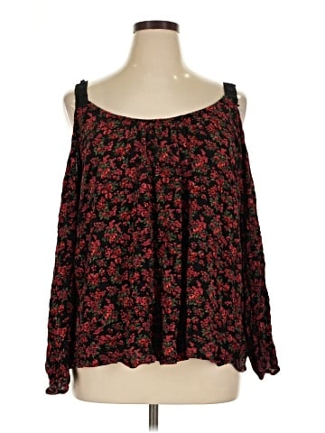 Torrid Long Sleeve Blouse (view 1)
