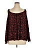 Torrid 100% Rayon Black Long Sleeve Blouse Size 1X Plus (1) - photo 1
