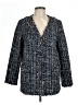 Ann Taylor Tweed Multi Color Blue Blazer Size 10 Petite - photo 1