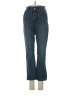 NY&C Chevron-herringbone Blue Jeans Size 0 - photo 1