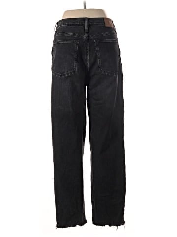 Madewell Tall Balloon Jeans in Biscayne Wash: Raw-Hem Edition (view 2)