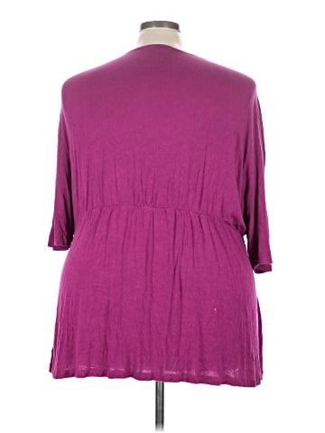 Kiyonna 3/4 Sleeve Blouse (view 2)
