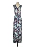 BCBGMAXAZRIA Floral Blue Casual Dress Size XS - photo 1