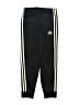 Adidas 100% Polyester Black Track Pants Size 7 - photo 1