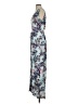 BCBGMAXAZRIA Floral Blue Casual Dress Size XS - photo 5