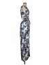 BCBGMAXAZRIA Floral Blue Casual Dress Size XS - photo 4