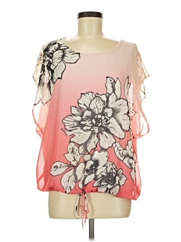 Roz & Ali Short Sleeve Blouse (view 1)