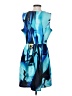 Apt. 9 Graphic Blue Cocktail Dress Size 14 - photo 2