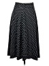 Covington Polka Dots Black Casual Skirt Size S (estimated) - photo 2