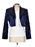 J.R. Nites by Caliendo Metallic Blue Blazer Size 12 - photo 1