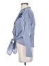 Zara Blue 3/4 Sleeve Blouse Size XS - photo 5