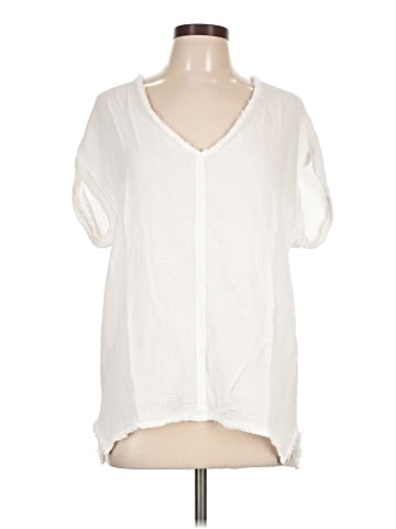 Red Haute Short Sleeve Blouse (view 1)