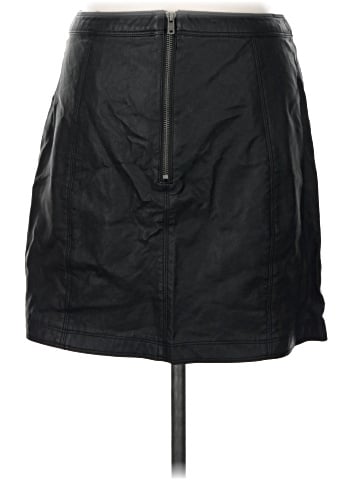 Abercrombie & Fitch Faux Leather Skirt (view 2)