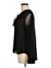Libby Edelman 100% Polyester Black Long Sleeve Blouse Size M - photo 5