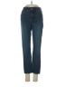 NY&C Solid Blue Jeans Size 0 - photo 1