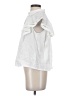 Calypso St. Barth White Short Sleeve Blouse Size S - photo 5