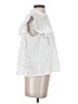 Calypso St. Barth White Short Sleeve Blouse Size S - photo 4