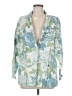 J by Joie 100% Linen Tropical Green Blazer Size M - photo 1