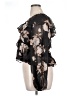 Parker 100% Polyester Black 3/4 Sleeve Blouse Size 16 - photo 5