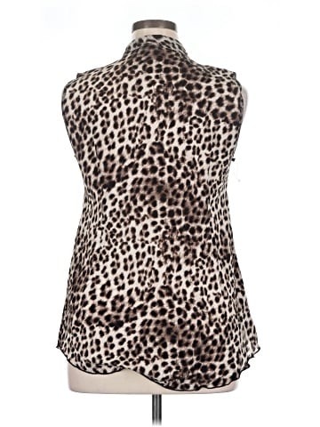 Style&Co Sleeveless Button-Down Shirt (view 2)