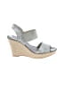 Andre Assous Silver Wedges Size 8 - photo 1