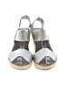 Andre Assous Silver Wedges Size 8 - photo 2