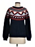 Tory Sport Chevron-herringbone Blue Pullover Sweater Size S - photo 1