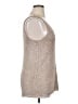 Matty M Silver Sleeveless Top Size XL - photo 4