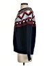 Tory Sport Chevron-herringbone Blue Pullover Sweater Size S - photo 5