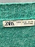Zara Teal Pullover Sweater Size M - photo 7