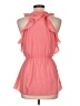 Campaigne 100% Polyester Pink Sleeveless Blouse Size L - photo 2