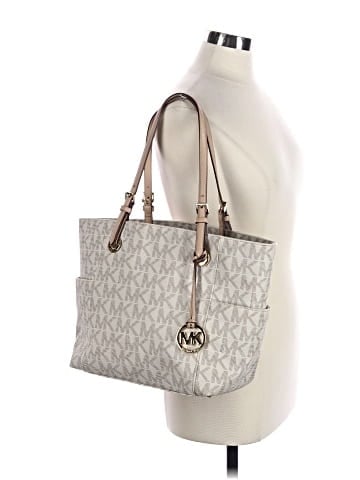 MICHAEL Michael Kors Leather Tote (view 2)