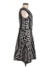 Sandra Darren Graphic Gray Casual Dress Size 6 - photo 4