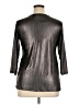 Alfani Metallic Silver 3/4 Sleeve Top Size 0X - photo 2