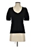 Bobi 100% Cotton Black Short Sleeve Top Size S - photo 1