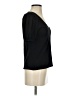 Bobi 100% Cotton Black Short Sleeve Top Size S - photo 4