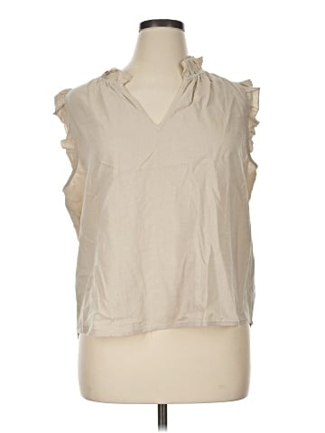 Ellen Tracy Sleeveless Blouse (view 1)