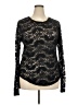 Material Girl Black Long Sleeve Top Size XXL - photo 1