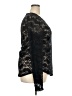Material Girl Black Long Sleeve Top Size XXL - photo 4