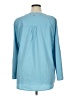 Coolibar 100% Polyester Blue Long Sleeve Blouse Size XL - photo 2