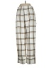 Zara Plaid Ivory Casual Pants Size S - photo 2