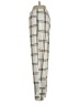 Zara Plaid Ivory Casual Pants Size S - photo 5