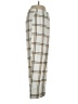Zara Plaid Ivory Casual Pants Size S - photo 4