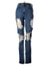 Vibrant M.I.U Hearts Blue Jeans Size 26 waist - photo 1