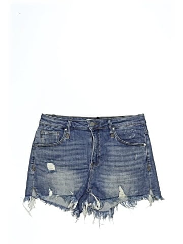 Risen Denim Shorts (view 1)